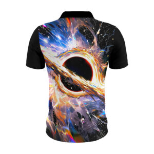 Alternative view of Auge des Universums Poloshirt