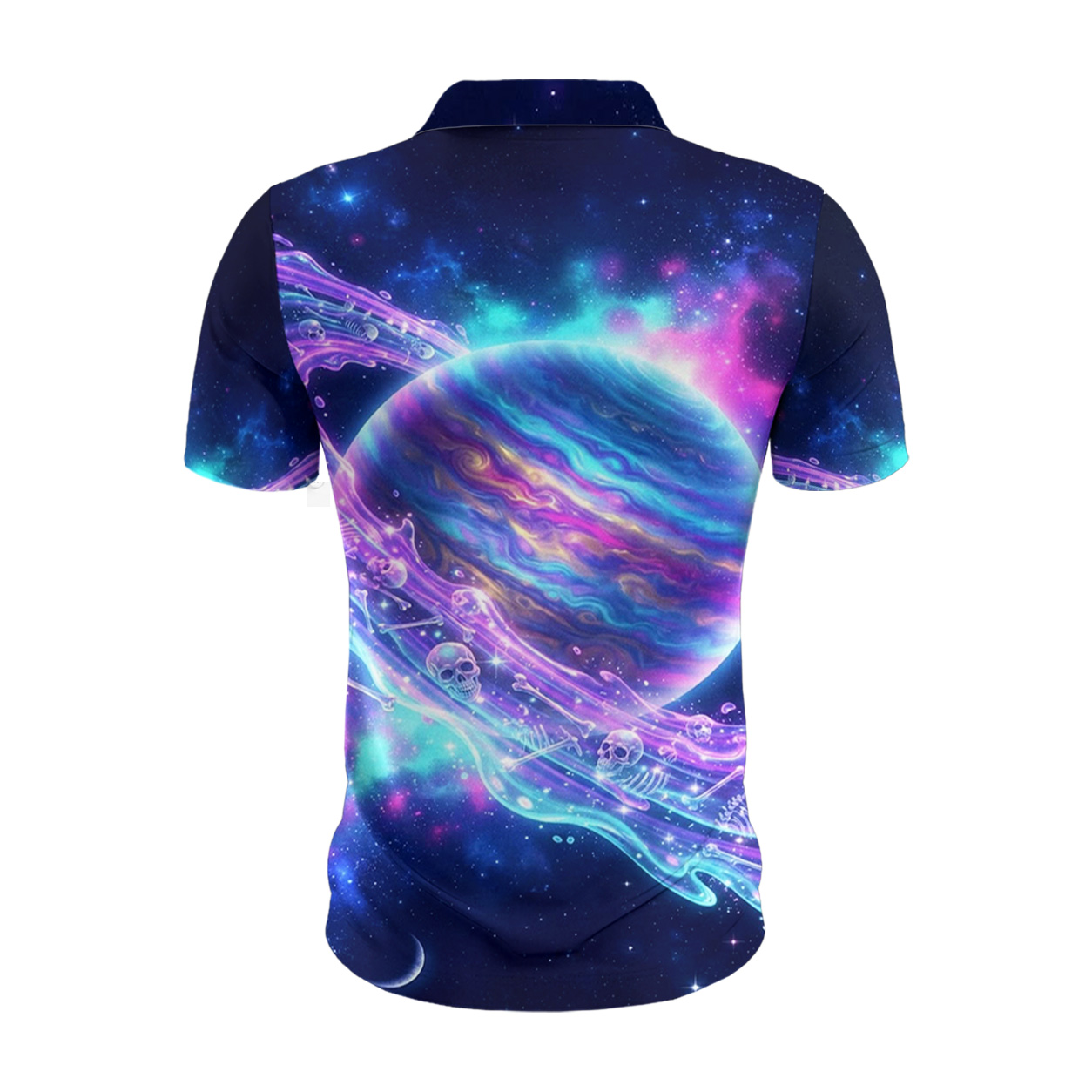 Mystische Sternenstraße Poloshirt – Bild 2