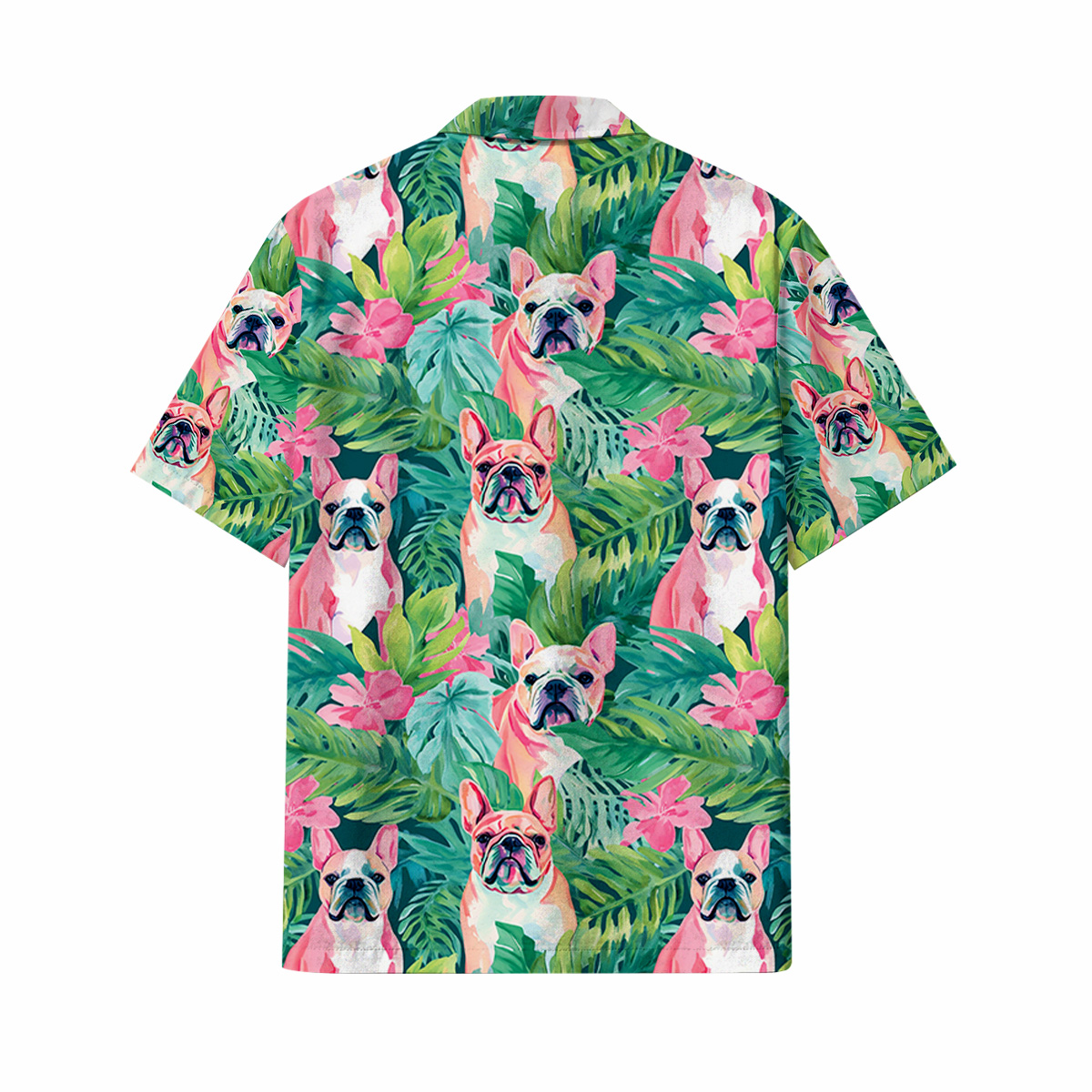 Bulldog Hawaiihemd | Hawaii Shirt – Bild 3