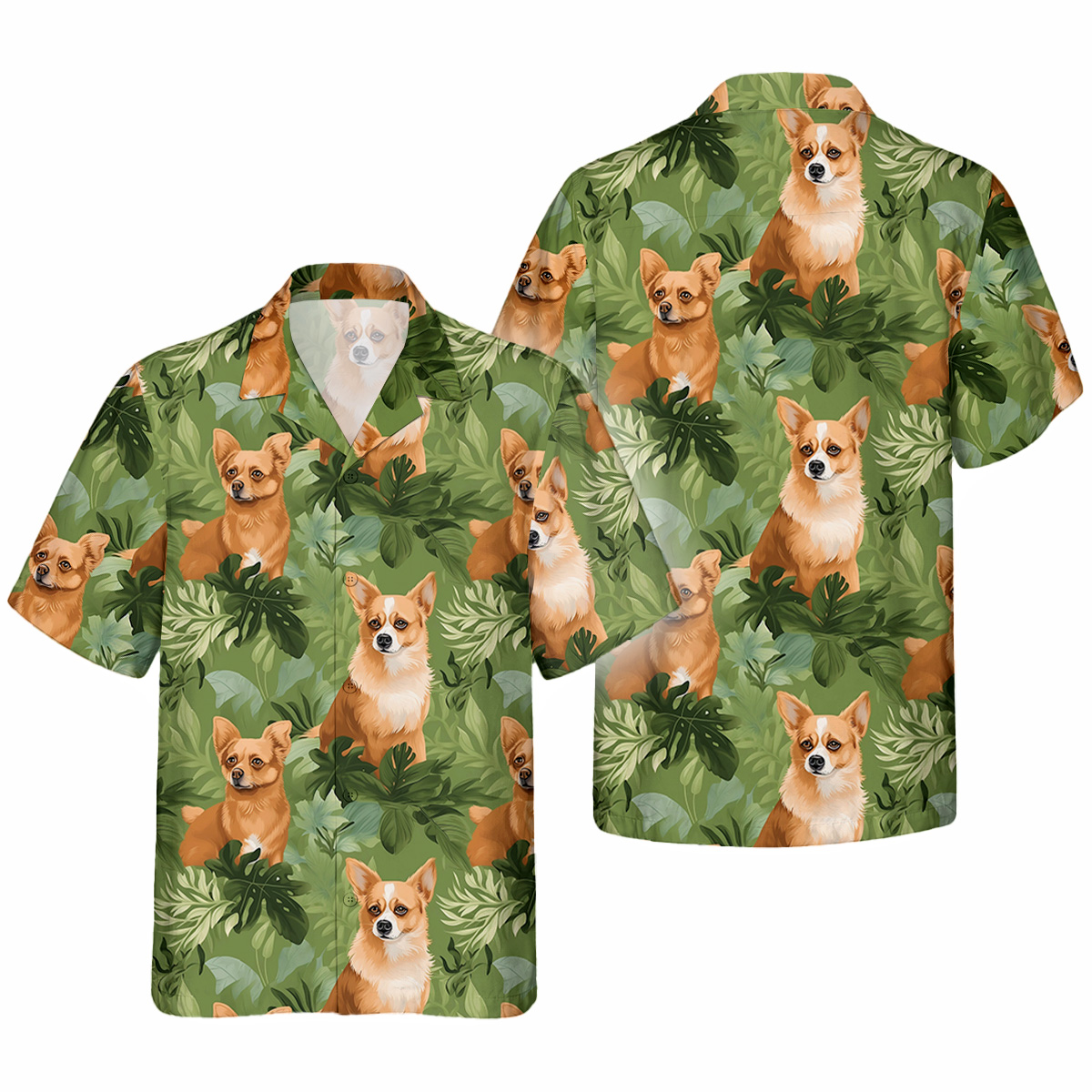 Corgi Hawaiihemd | Hawaii Shirt