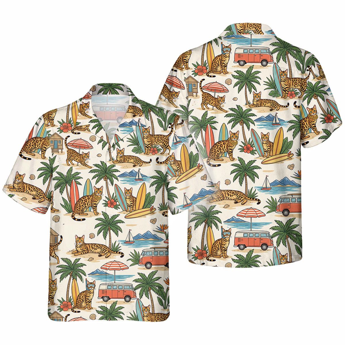 Hawaiihemd Bengal Hawaiihemd | Hawaii Shirt